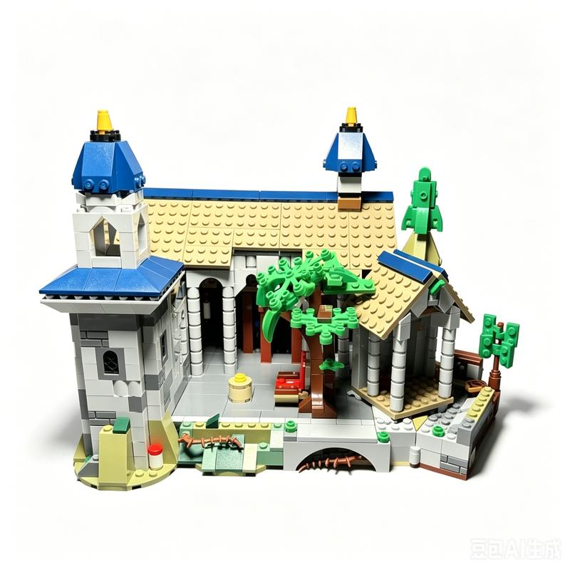 1221PCS Rivendell MOC Model Alternate Build For Creator 31120 Building Blocks Custom Puzzle DIY Assembly Educational Collection
