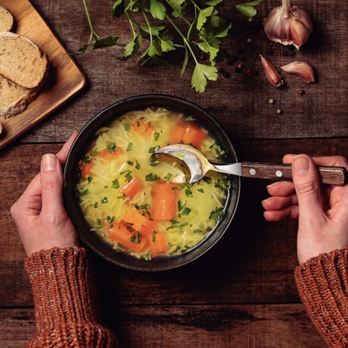 Tramontina Polywood Wooden Handle Table Spoon, 19cm, Dark, Dishwasher Safe, Durable, Lightweight, Natural Wood, Made In Brazil, 21103/490 TRAMONTINA