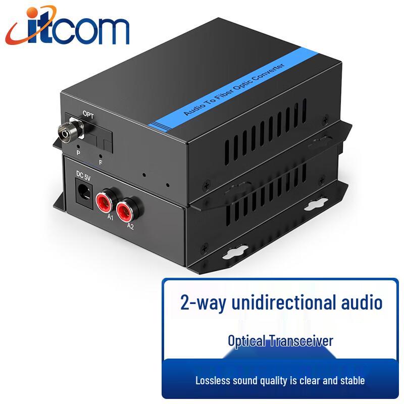 

Itcom IT168 Series Audio Fiber Optic Converter