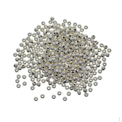 300x Charms Metallperlen Abstandshalter für die Schmuckherstellung