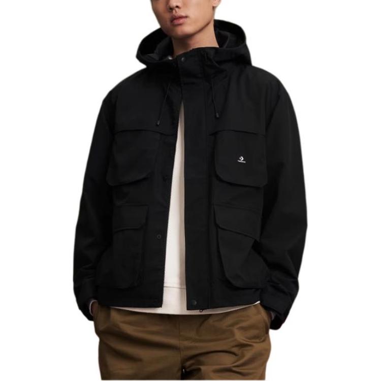 Converse Jackets & Coats Men's Black 10026948-A03