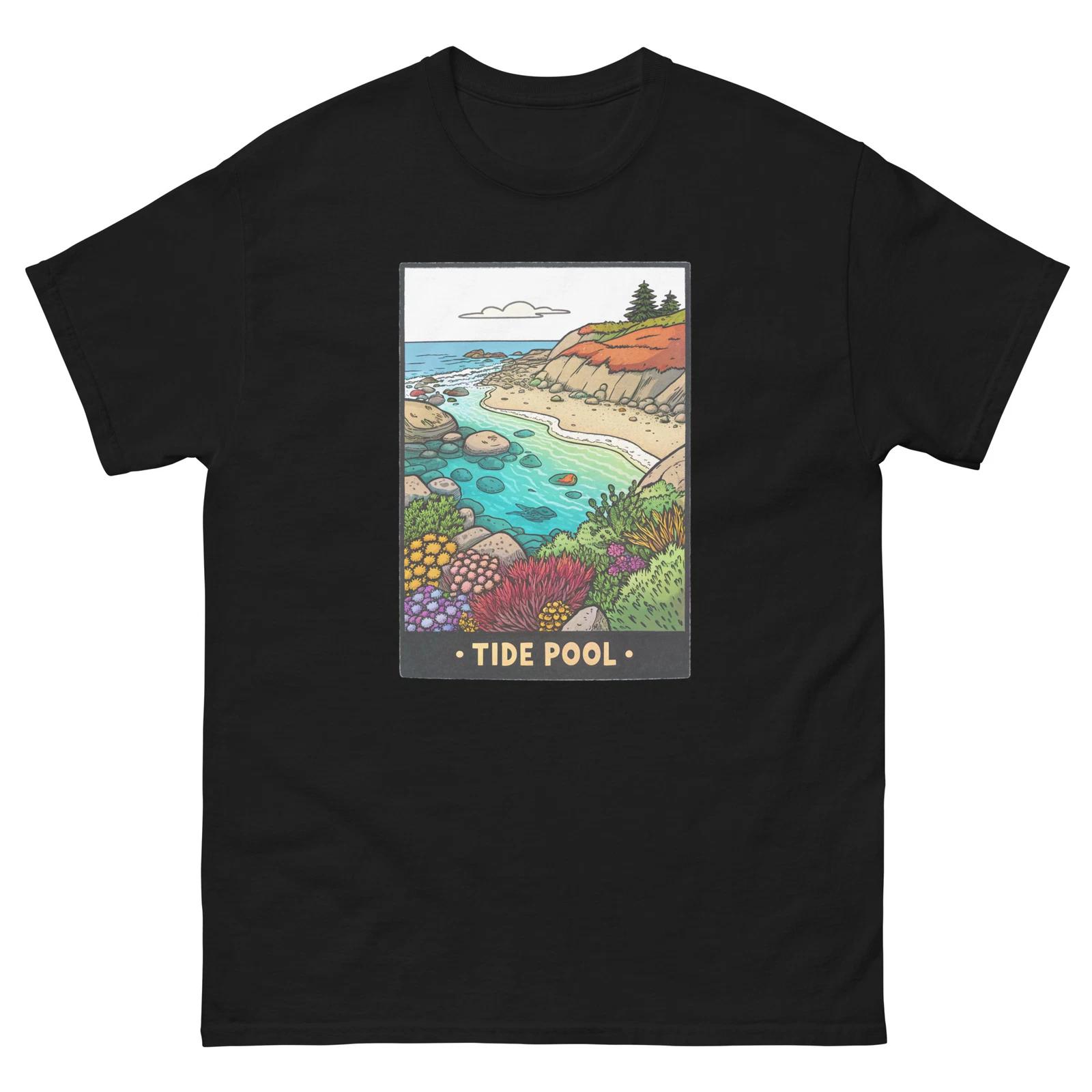 

Tide Pool Geographical Landscape Location Scenery T-Shirt L