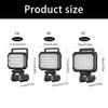 Durability USB Rechargeable LED Work Light With PowerBank Capability Adjustable Illumination For Various Night Activities