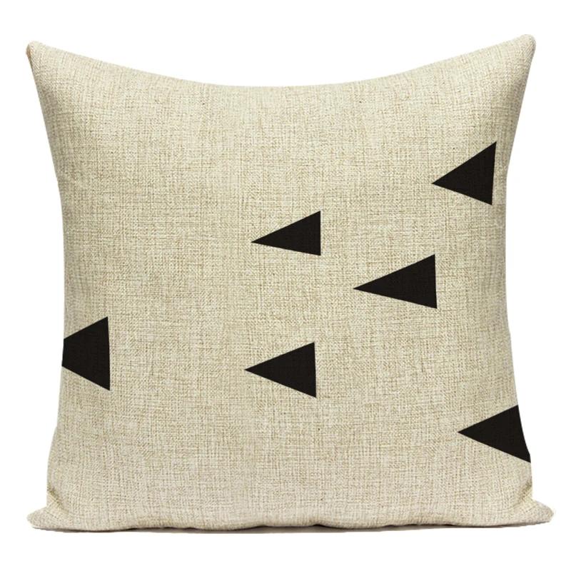 Nordic Style Letters Geometry Decorative Cushion Cover Home Textile Decor Pillow Cover Living Room Sofa Decor Pillow Case