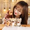 Adorable Forest Animal Plush Toys Miniature Elephants Monkeys And Leopards