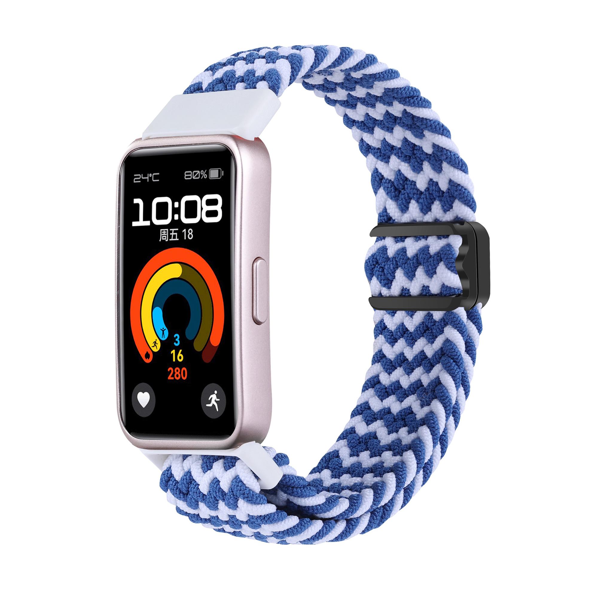 

Nylon Strap for Huawei Band 10 9 8 7 watchband band10 band9 band8 band7 Replacement Band Braided Bracelet Huawei Band 10-9-8