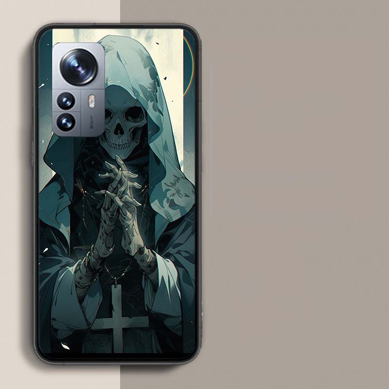 

Divine Death Phone Case For Redmi Note 15 Pro 5G 14 13 12 Pro Plus 11 11T 11E 11S 10 Pro 10S 9 9S Cover Cell Clear with Suitable Redmi Note 12 Pro 5G