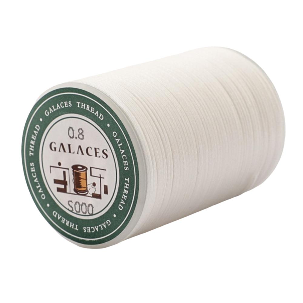 

Швейные аксессуары Плоская вощеная нить Искусство Ремесло 0,8 мм 90 м Кожаная вощеная нить для шитья Полиэстеровая нить Ремонтная нить белый