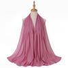New Malaysia-Indonesia Pearl Chiffon Gypsy Hot Diamond Headscarf, Spring and Summer Long Ladies Hijab Scarf