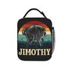 Protect Jimothy Raccoon Insulated Lunch Bag Leakproof 90s Meal Container Cooler Bag Tote Lunch Box Office Picnic Food Handbags