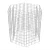 VidaXL Hexagonal Gabion Raised Bed 100x90x100 Cm