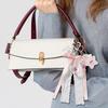 Unique Mini Bag Accessory With Acrylic Frame And Metal Star DIY Craft Keychain Decoration for Women
