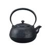 Yamashita Kogei Iron Kettle, Flat Round Chrysanthemum Design, W25.5 X D19.5 X H22.5cm, Made In Japan, 2.3L, Product Code: 55377