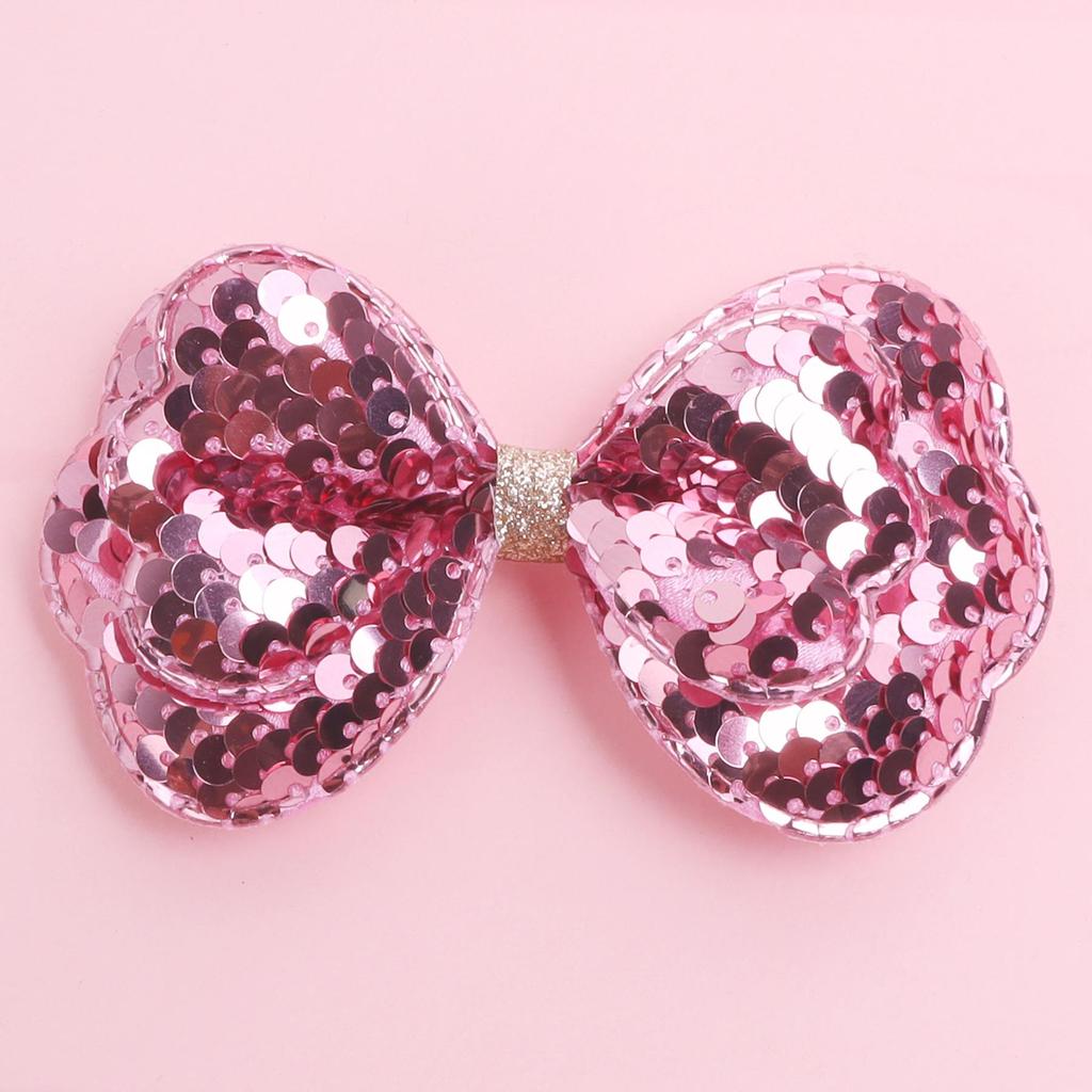 Colorful Glitter Bow Hair Accessories Kit: Semi-Finished Materials for DIY Clothing and Decorations