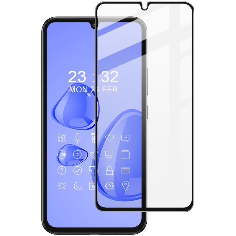 

IMAK Pro+ Series for Samsung Galaxy A34 5G Full Covering Screen Protector Sensitive Touch Ultra Clear Tempered Glass Film Type A