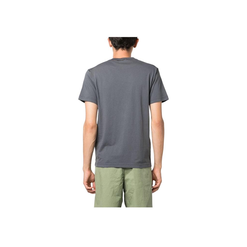 STONE ISLAND T-Shirt Lead Grey Men Tops 791523757-V0062