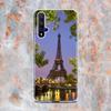 Paris Eiffel Tower Travel Silicone Cover For Honor 20 20S 20E 8 8A Prime 8X MAX 8C 8S 7A 7C 7S Pro Phone Case
