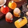 Egg Shell Opener Handheld Egg Shell Cutter for Fresh Eggs Stainless Steel Egg Cracker Tool Hard Boiled Egg Peeler Multifunctional Kitchen