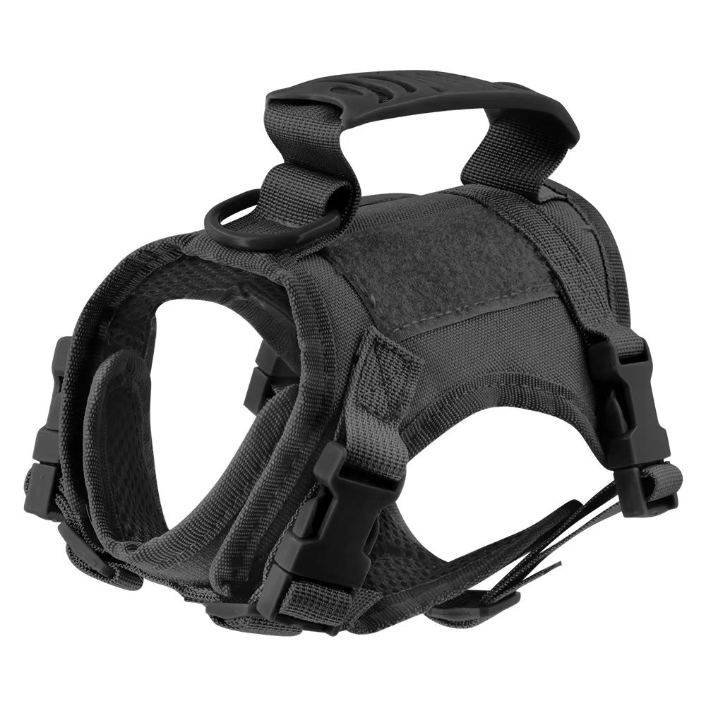 Tactical Pet Chest Harness with Traction Rope Set Universal Anti Slip for Cats and Dogs Paired with Personalized