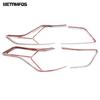 Rear Light Lamp Cover Trim For Hyundai Cantus Creta Ix25 2014-2017 2018  Chrome Taillamp Protector Accessories Car Styling