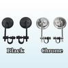 1Pair For Harley Honda Chopper Cruiser Cafe Racer Motorcycle Round Convex Clip-On Retro Handlebar RearView Mirrors 22-25mm