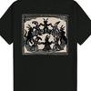 Funny Men Short Sleeve Graphic Fashion Vintage Print Summer Black T-shirt Collection Essential Y2K Anime Inappropriate Horror Band Theme Men Gift