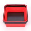 Collapsible Magnetic Screw Tray Silicone Screw Bowl Tool Part Storage Box Plumber Carpenters Tool Organizer Magnetic Tray