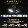 LED Floodlight, COB Work Light, Mini Flashlight, USB Rechargeable, Keychain Type, Ultra Mini, 45g, Compact and Lightweight, 800 Lumens, High