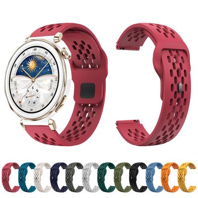 Armband für Huawei Uhr GT5 Pro 42mm Weiches Atmungsaktives Ersatzband für Huawei GT5 Pro GT5 GT4 18mm Universal-Armband