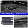 Under Seat Floor Air Flow Vent Cover Fit For Chery Tiggo 7 / 7 Pro Rear A/C Heater Air Conditioner Duct Vent Grill Kit