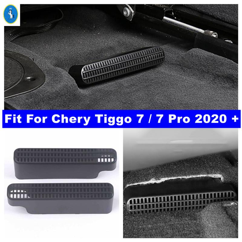 Накладка воздуховода под сиденьем для Chery Tiggo 7 / 7 Pro Задний дефлектор кондиционера/отопителя Комплект решетки воздуховода