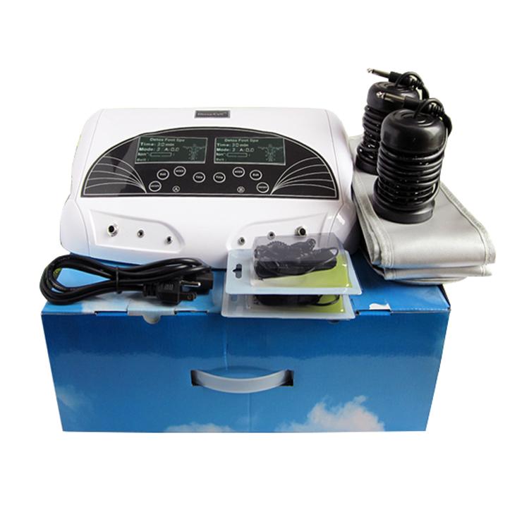 Dual Ionic Cleanse Detox Machine Electric Massage Cell Cleaning Feet Device Footbath Salon Spa Muscle Massager Body Health Care