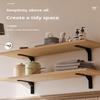 1PC Angle Brackets Industrial Floating L Shelf Bracket Thick Heavy Duty Wall Mounted Shelf