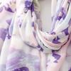 Korean Tassel Viscose Shawl Scarf Wash Painting Style Women Hijab Shawls Soft Thin Scarf  Beach