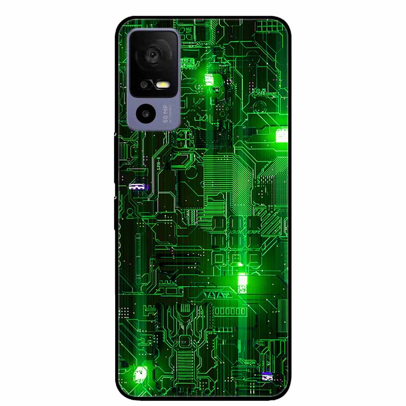 For TCL 40 R 5G Case Fashion Marble Soft TPU Silicon Back Cover for TCL 40R T771K T771H Phone Cases Protect Funda Shells Paras