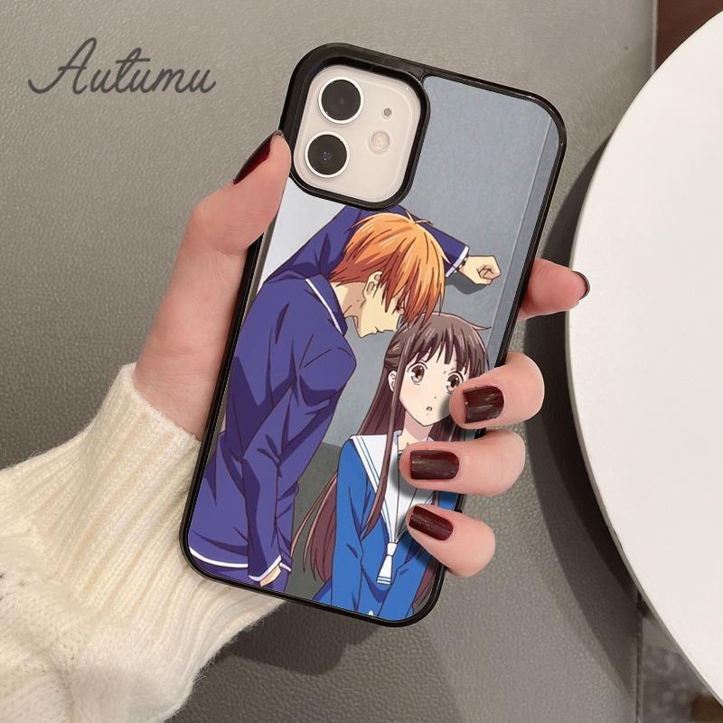 Fruits Basket Anime Handyhülle für iPhone 11 12 13 14 Pro Max mini X XR XS SE 2020 6S 7 8 Plus Samsung Galaxy S21 S22 Hülle