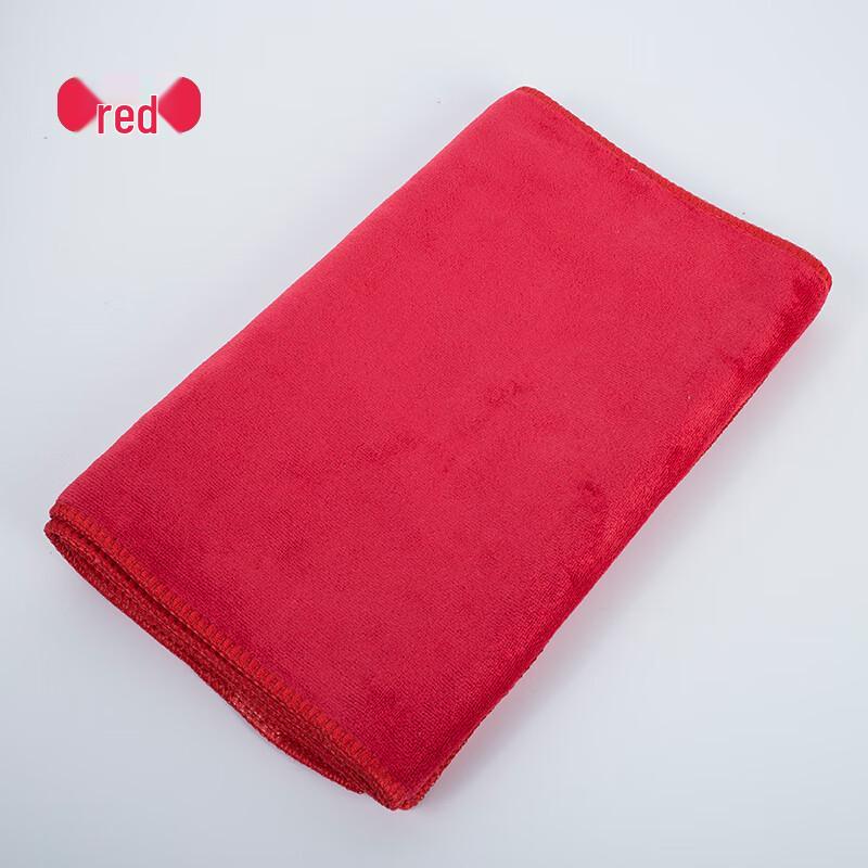 BeiYiPin Thickened Absorbent Cleaning Towels красный