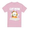 Garfield Unisex Adult Cat Mom Flowers Mothers Day T-Shirt