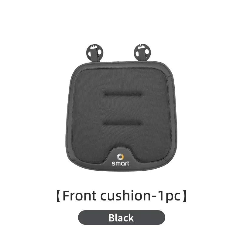

Car Seat Ice Silk Cushion Pad Anti-slip Protect Seat Cover Mat For Smart Fortwo 451 450 453 Forfour Cabrio Crossblade ROADSTER Black 1pc