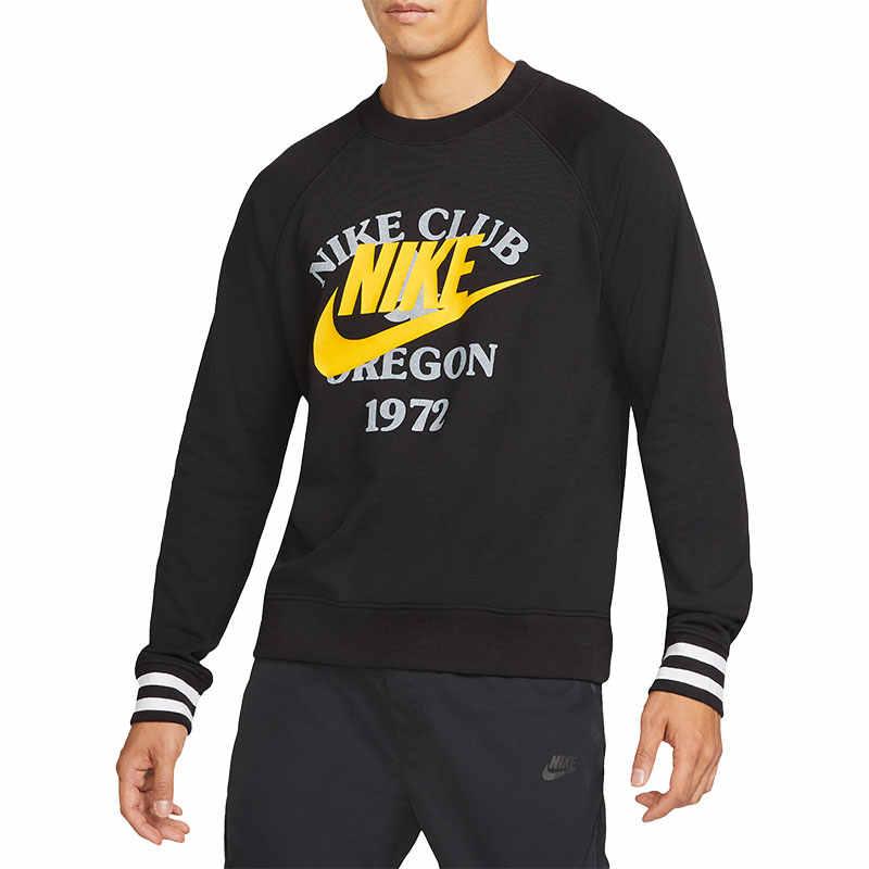 Nike Sweatshirts Men's Black Crew Neck Moderate Other DD6166-010
