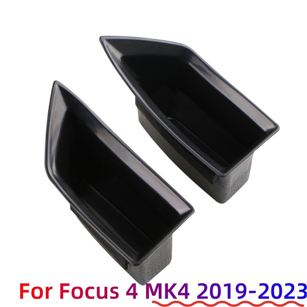 Car Door Armrest Storage Box for Ford Focus 4 MK4 2019-2026 LHD Handle Container Organizer Stowing Accessories 2pcs