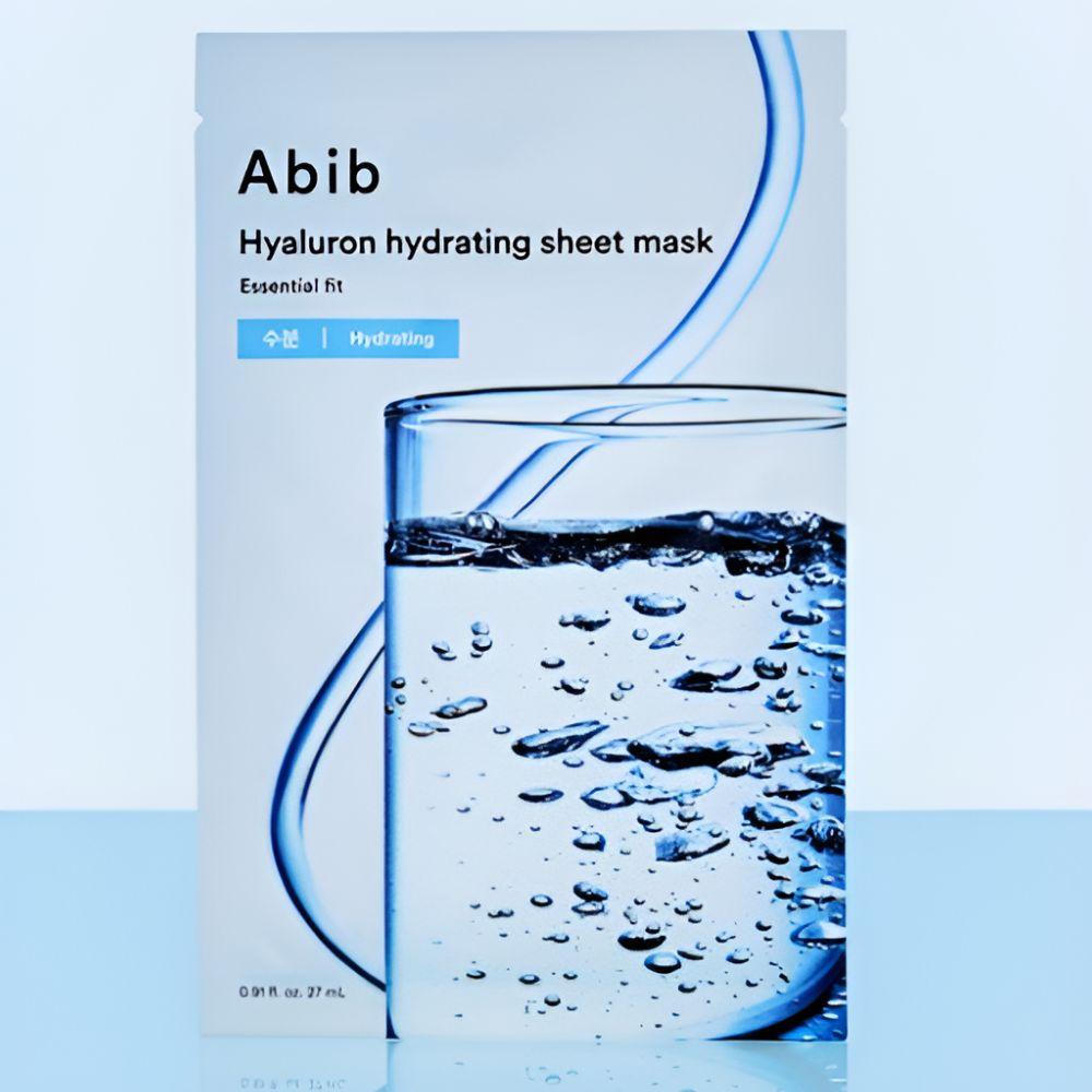 Abib Hyaluron Hydrating Essential Fit Sheet Mask Deep Moisture Face Mask 10P