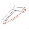 Pull Down Bar Fitness Equipment Attachment Versatile Heavy Duty Gym Strength Training Handle Non