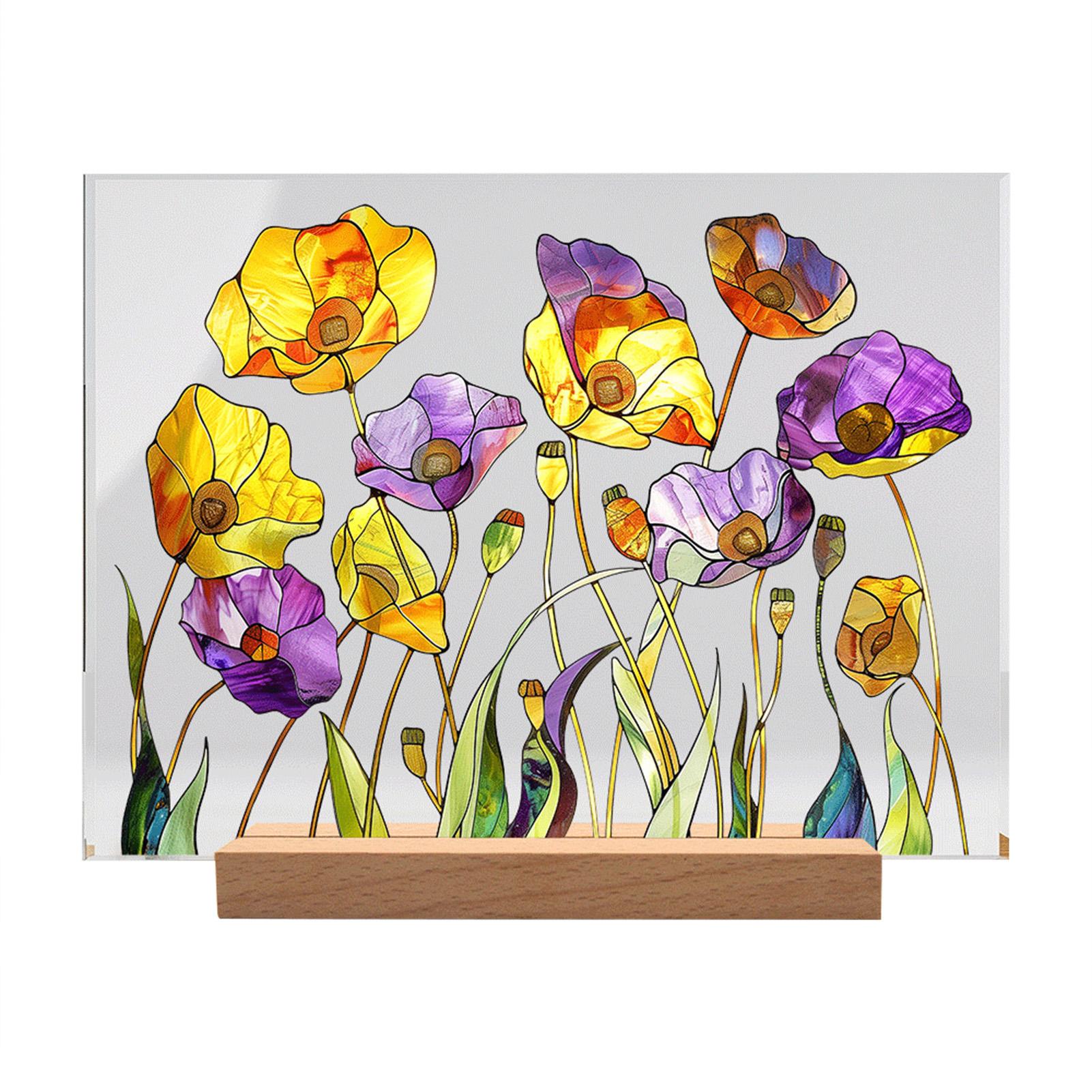 

Colorful Foral Pattern Ornament Elegant Aesthetic Room Decor For Livingroom Decor