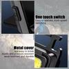 Keychain Pocket Flashlight Light COB Work Light Rechargeable Lamp with 90° Foldable Side Lights Super Bright Portable Lanterns