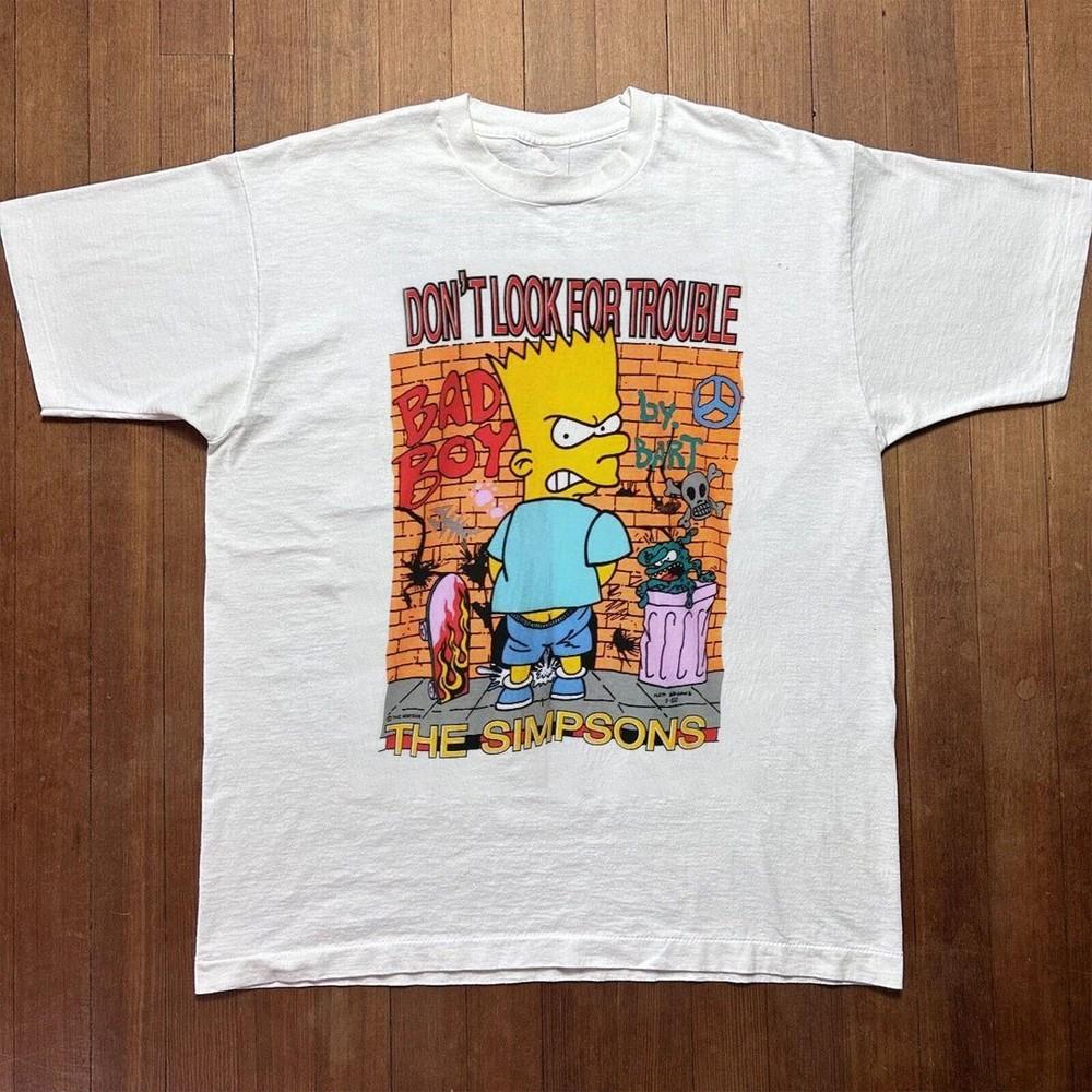 Новая винтажная футболка The Simpsons 90-х Подарок для фанатов Унисекс S-5XL Рубашка SS1732 Унисекс Футболка XXXXL