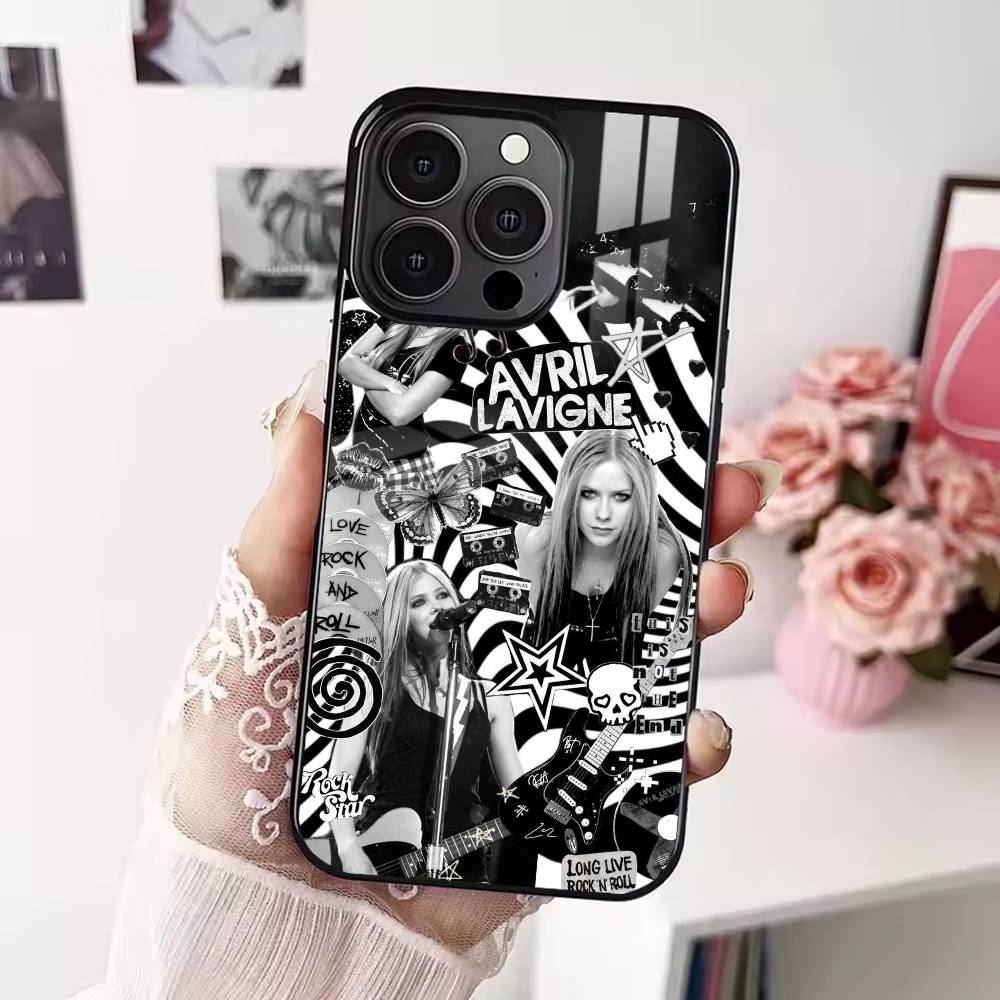 Star Singer Avril Lavigne Phone Case For iPhone 17,16,15,14,13,12,Plus,Pro,Max For Magsafe Magnetic Wireless Charge