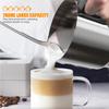 500W 700ML Kaffeeschaum für Latte Cappuccino Heiße Schokolade Elektrischer Milchaufschäumer Edelstahl Milchdampfer Sahnebereiter Milchaufwärmer