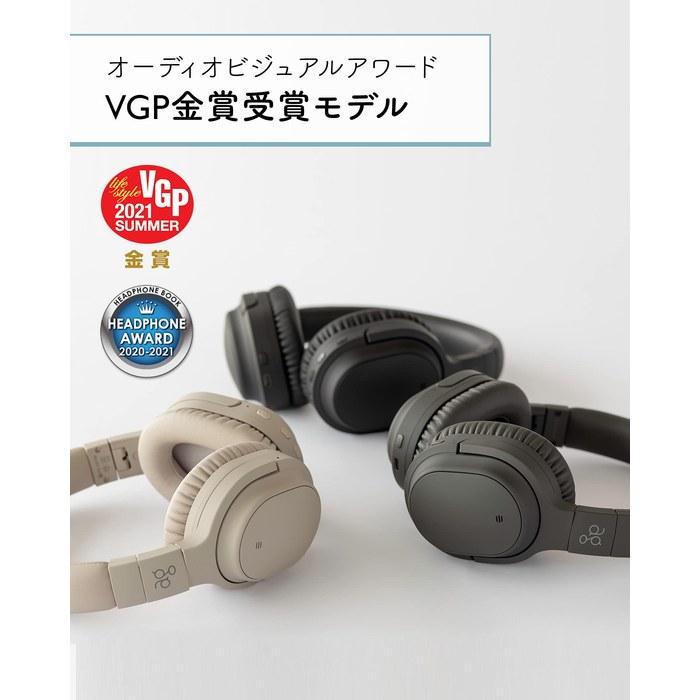 ag WHP01K Wireless Headphones Bluetooth Noise Cancelling with Mic (Cream)