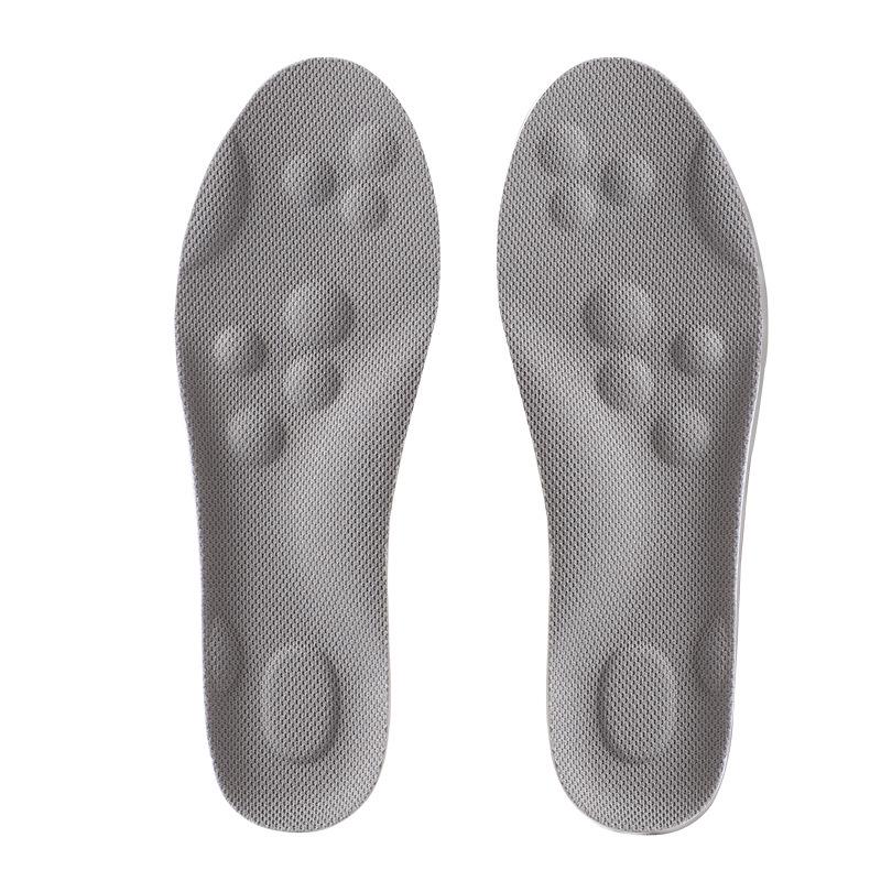 High-Performance Sports Insoles for Boys and Women: Breathable, Sweat-Absorbing, Antibacterial, High-Elastic, Shock-Absorbing Comfort Inserts.